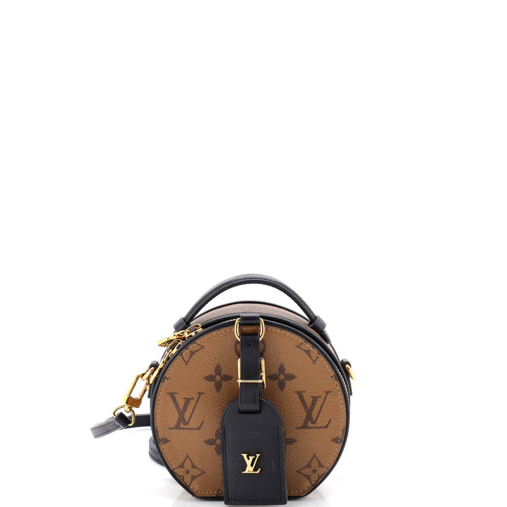 Louis Vuitton Mini Boite Chapeau Bag Reverse Monogram Canvas